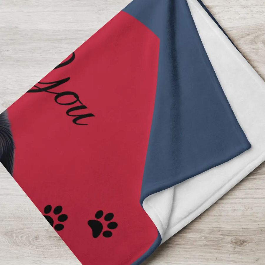 Rottweiler Puppy Love Blanket product image (6)
