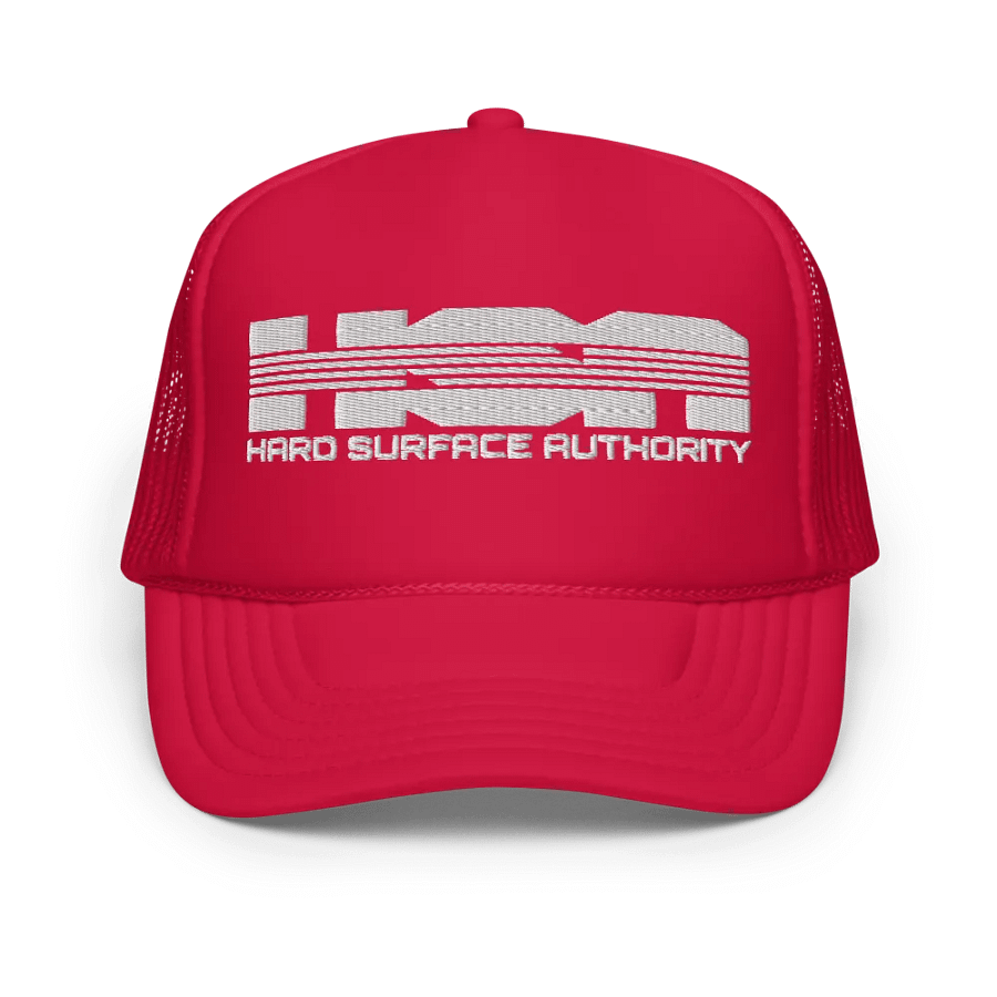 Hard Surface Authority Trucker Cap (White logotype) product image (1)