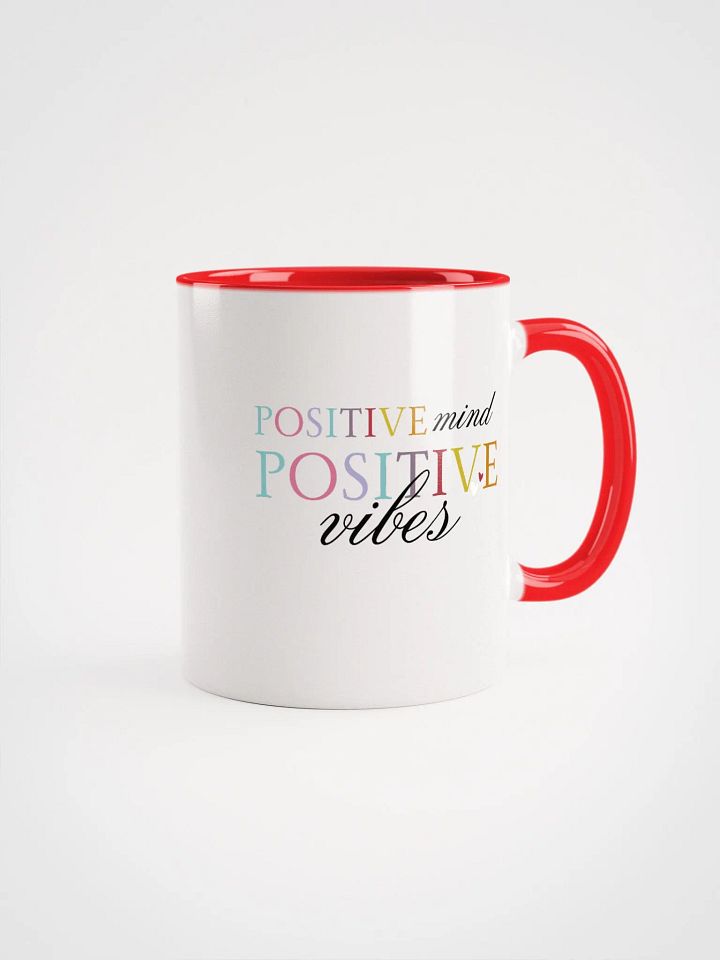 Positive Mind, Positive Vibes Ceramic Mug product image (2)