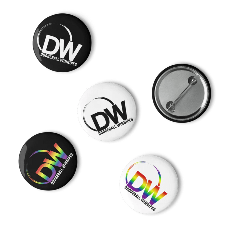 Dodgeball Winnipeg Pin Button Set product image (15)