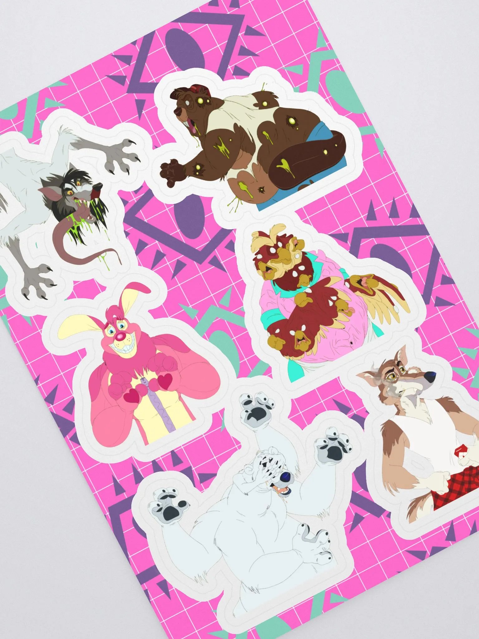 Cape Escape Corrupted Sticker Sheet product image (2)