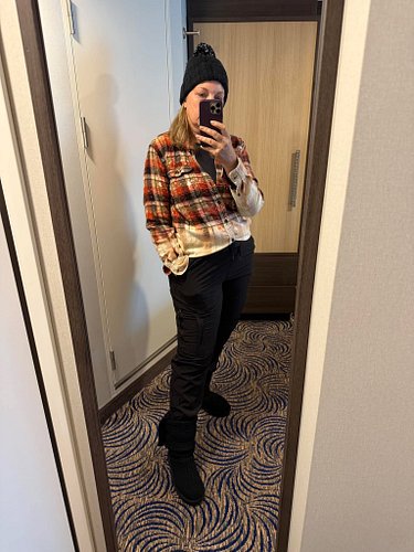 Lumberjack vibes.