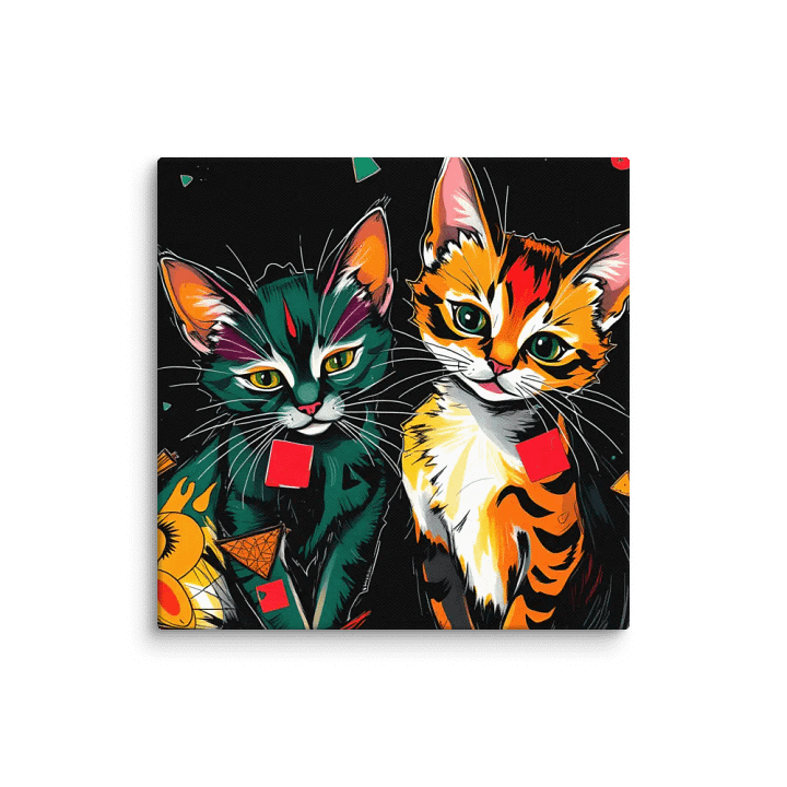 Avant garde kittens X deco Fusion Canvas product image (6)