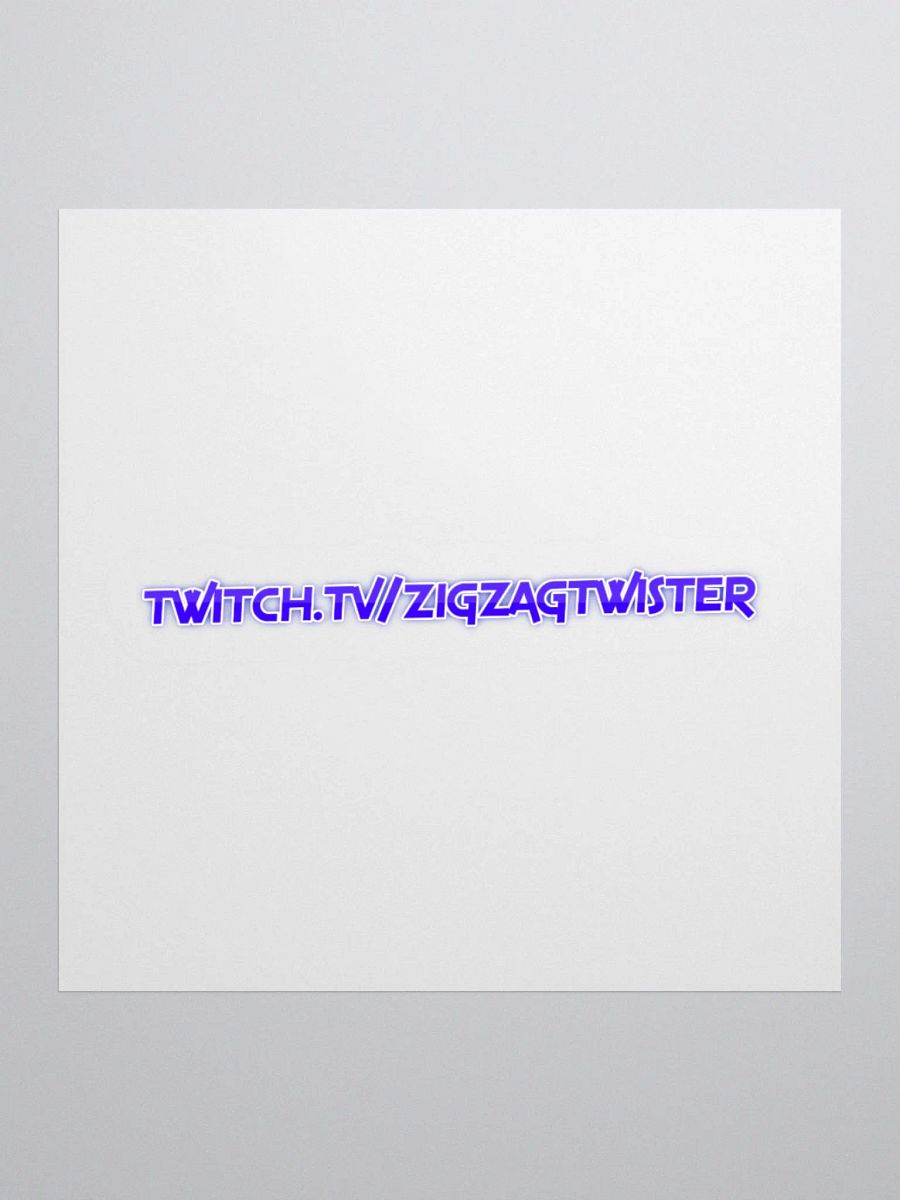 ZigZagTwister Twitch Sticker product image (1)