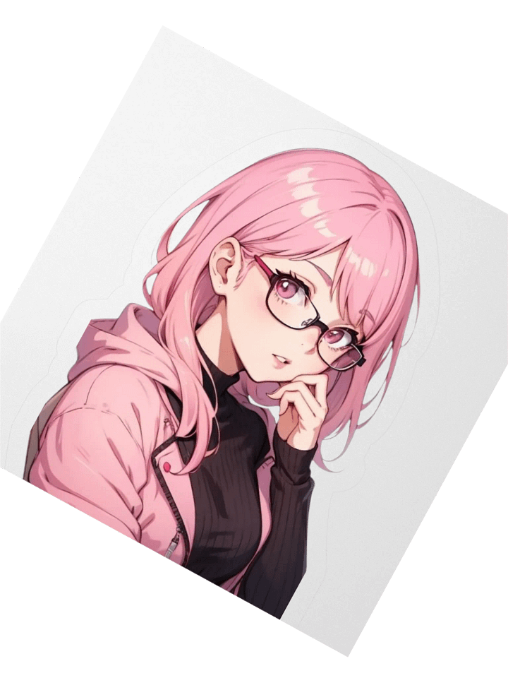 (PINK WAIFU) K STICKERS product image (4)
