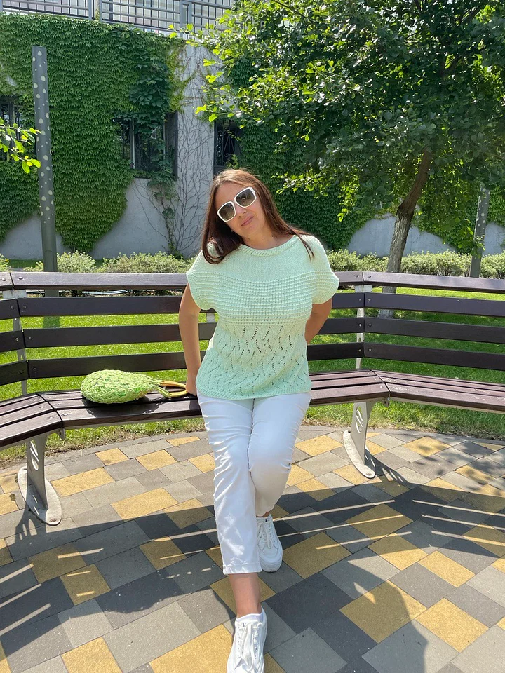 Майстер-клас Кокон Легкий топ оверсайз product image (2)