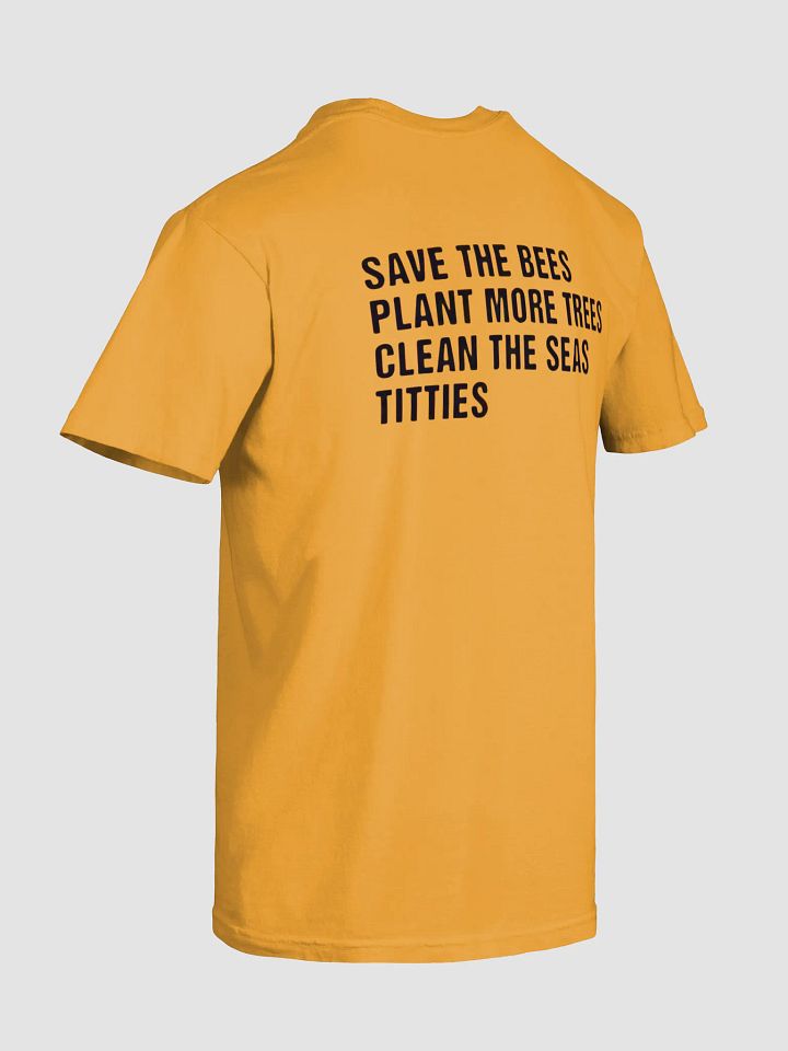Save the Bees, Titties Tee product image (2)