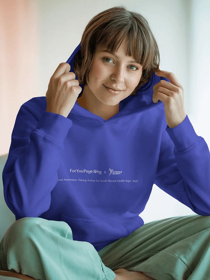 "Beyond Awareness" Mental Health Advocacy Hoodie product image (1)