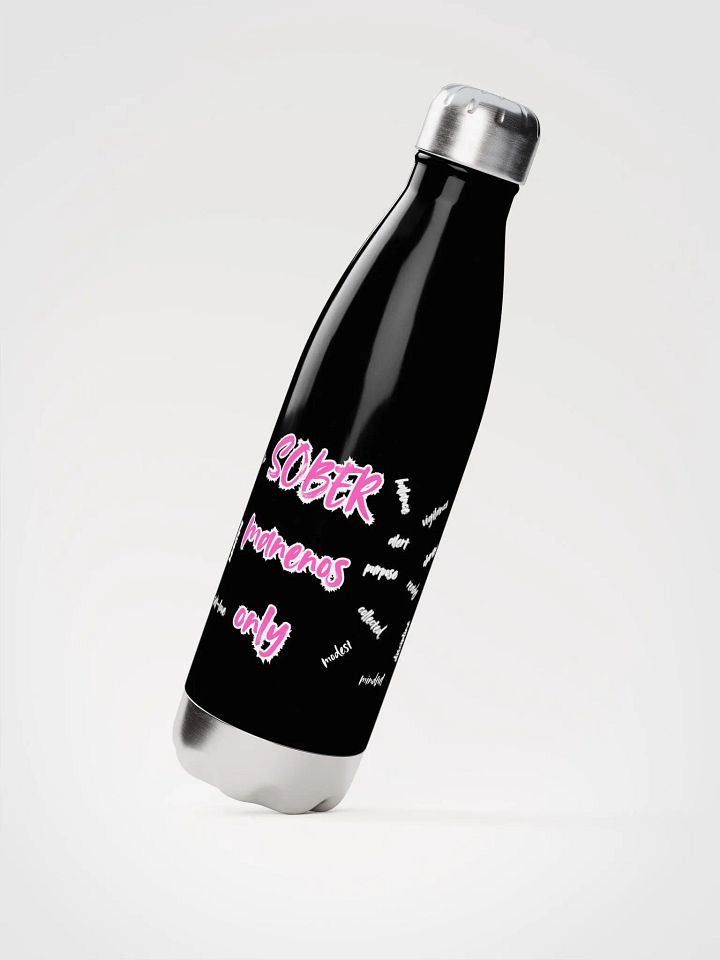 SOBER manenos only Stainless Steel Water Bottle product image (2)