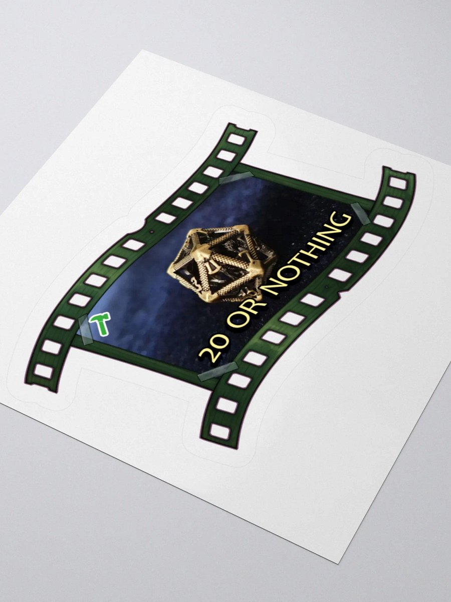 StreamReel | 20 or nothing Sticker product image (3)