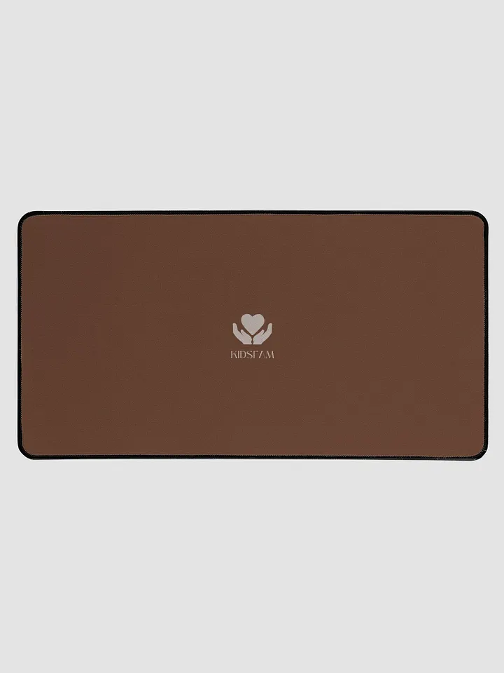 Aesthetic Brown Neoprene Desk Mat product image (1)