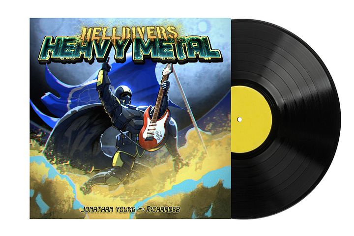 Vinyl - Helldivers Heavy Metal (Preorder) product image (1)