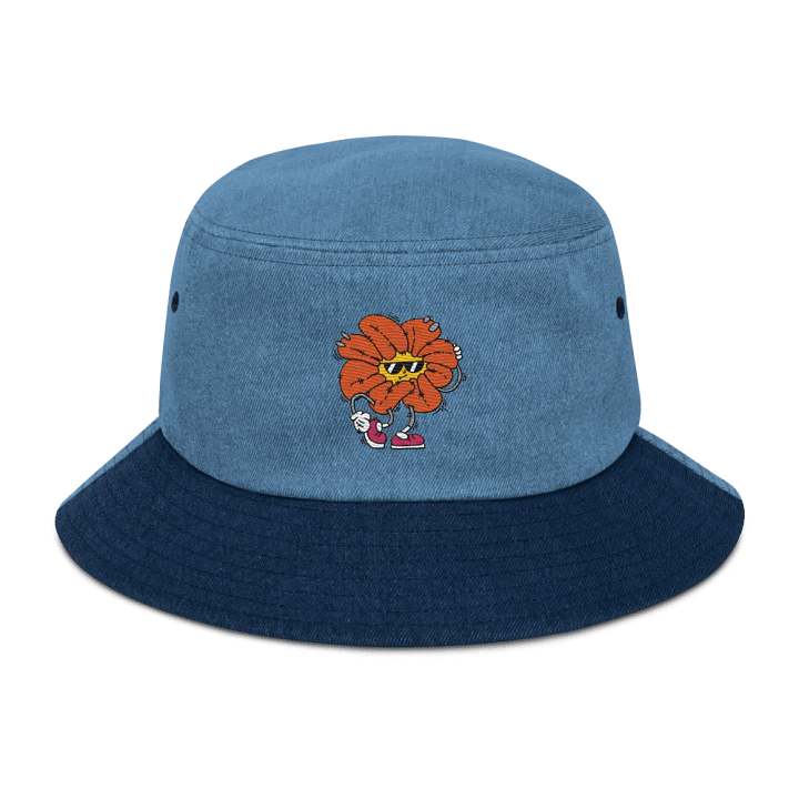 Sunflower Dude Denim Bucket Hat product image (1)