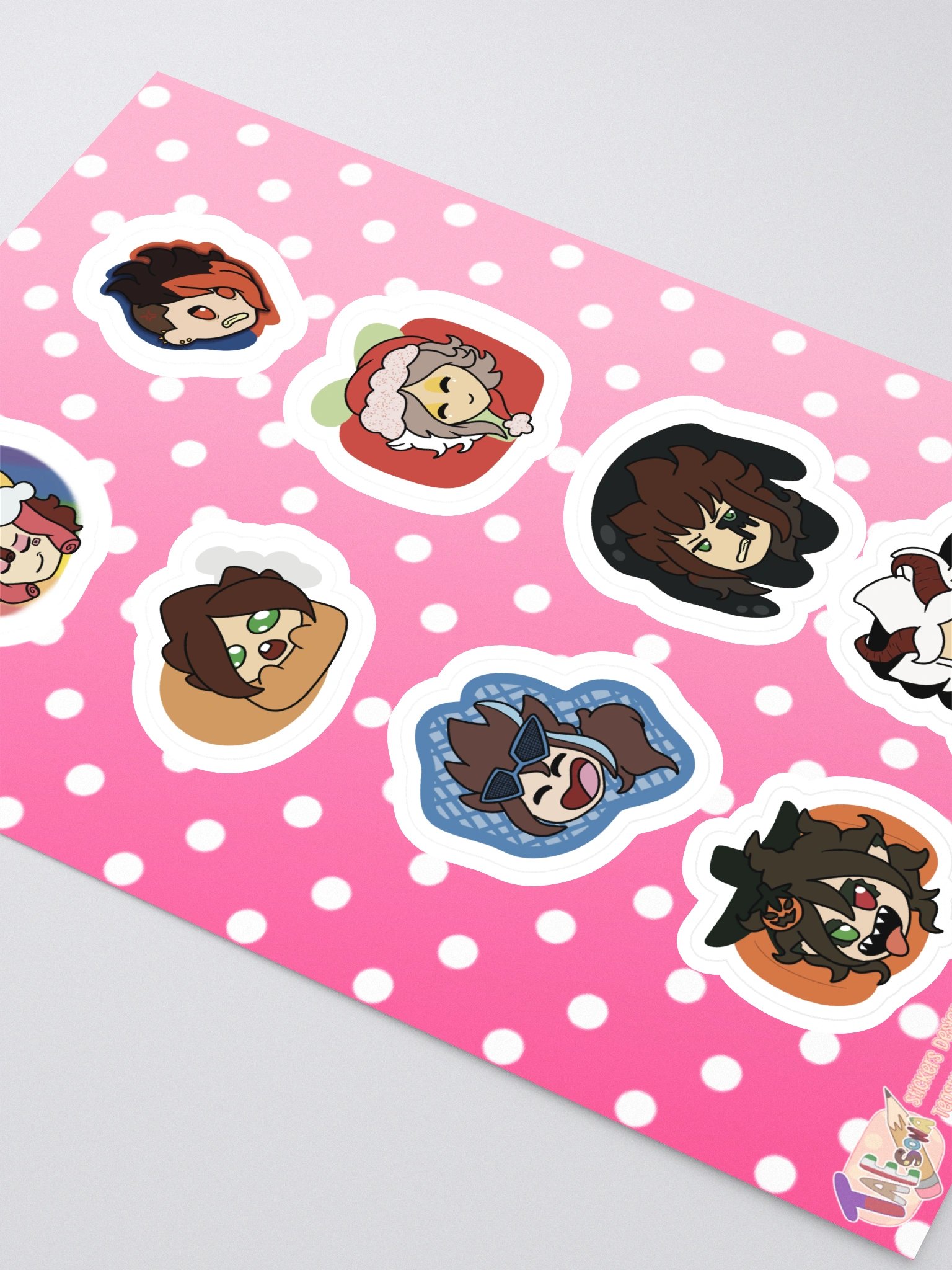TAESONA: Chibi Sticker Pack 2 product image (2)