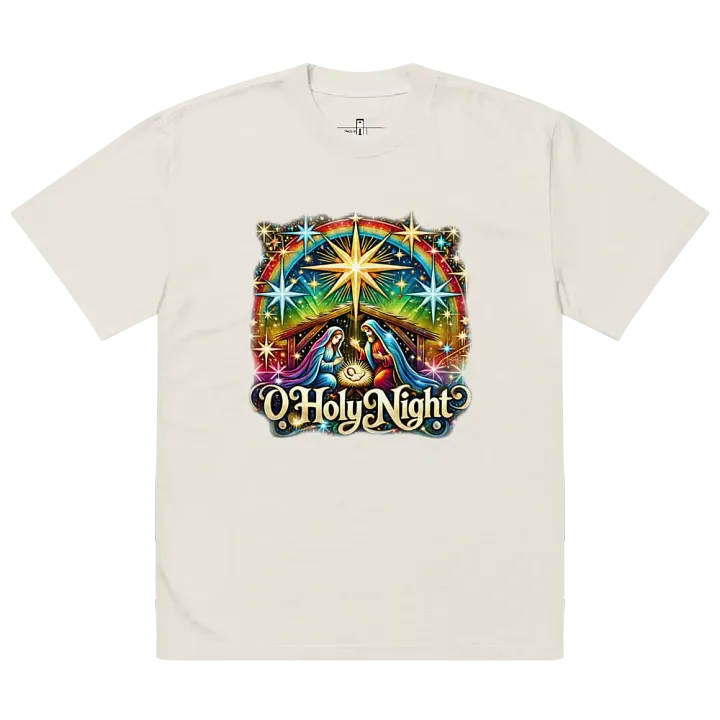 O Holy Night Oversized T-Shirt product image (2)