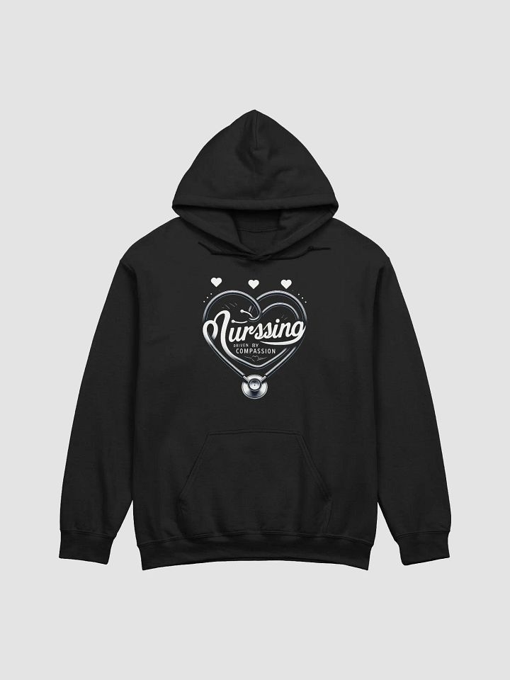 Compassionate Stethoscope Nursing Heart Hoodie product image (7)