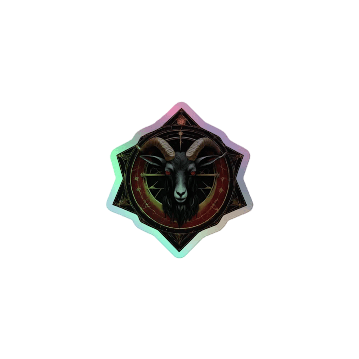 Kvlt Logo Holographic Sticker product image (1)