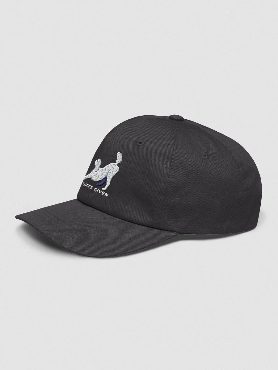No Fluffs Given Classic Dad Hat(Embroidered) of a Poodle(White) product image (15)