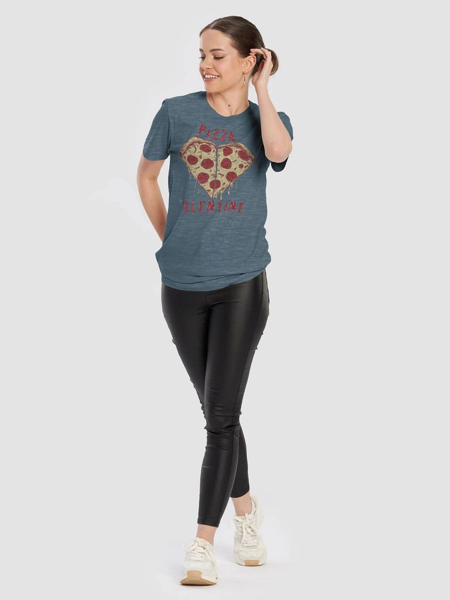 Pepperoni Love Valentine Pizza Tee product image (10)