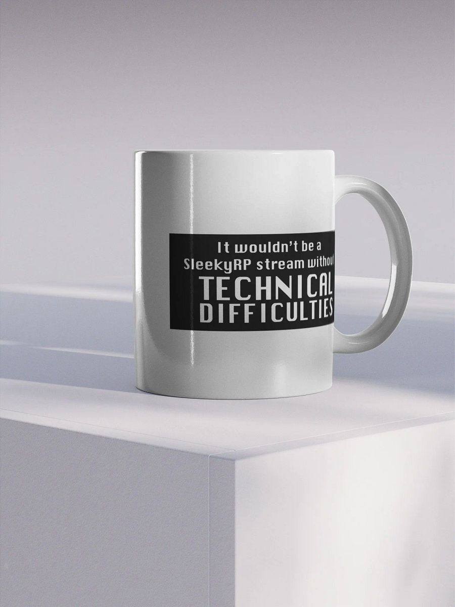 Technical Difficulties - White Glossy Mug product image (4)