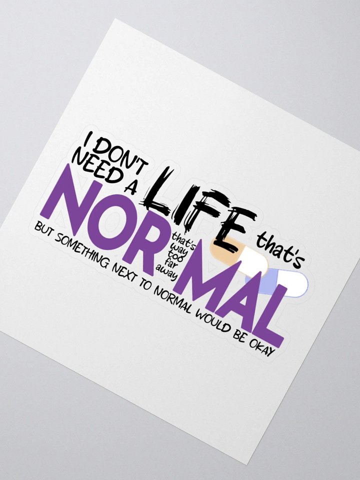 Something Next to Normal (sticker) product image (2)