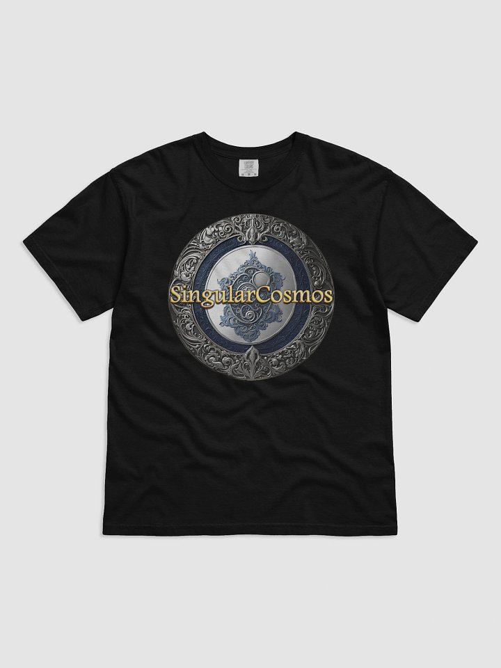 Singular Cosmos Front Logo Black Cotton T-Shirt product image (1)