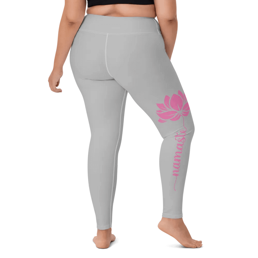 Namaste Lotus All-Over Yoga Leggings product image (11)