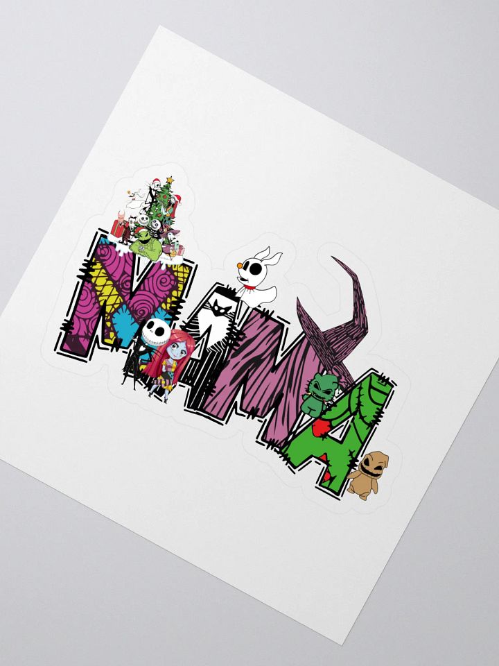 Nightmare Before Christmas Kiss Cut Stickers product image (2)
