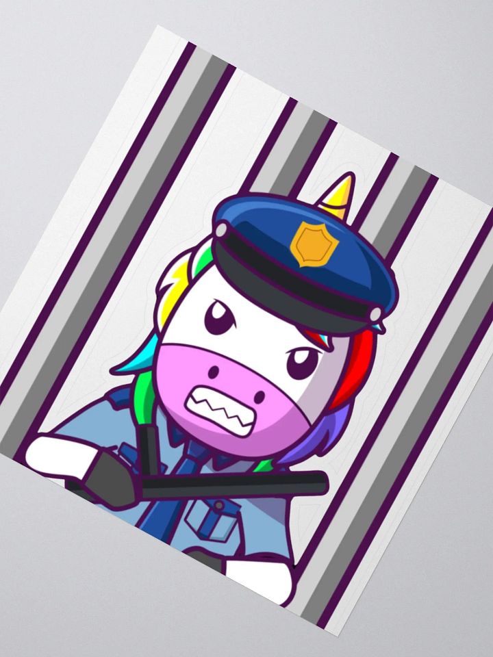 14. Horny Jail Warden Sticker product image (6)