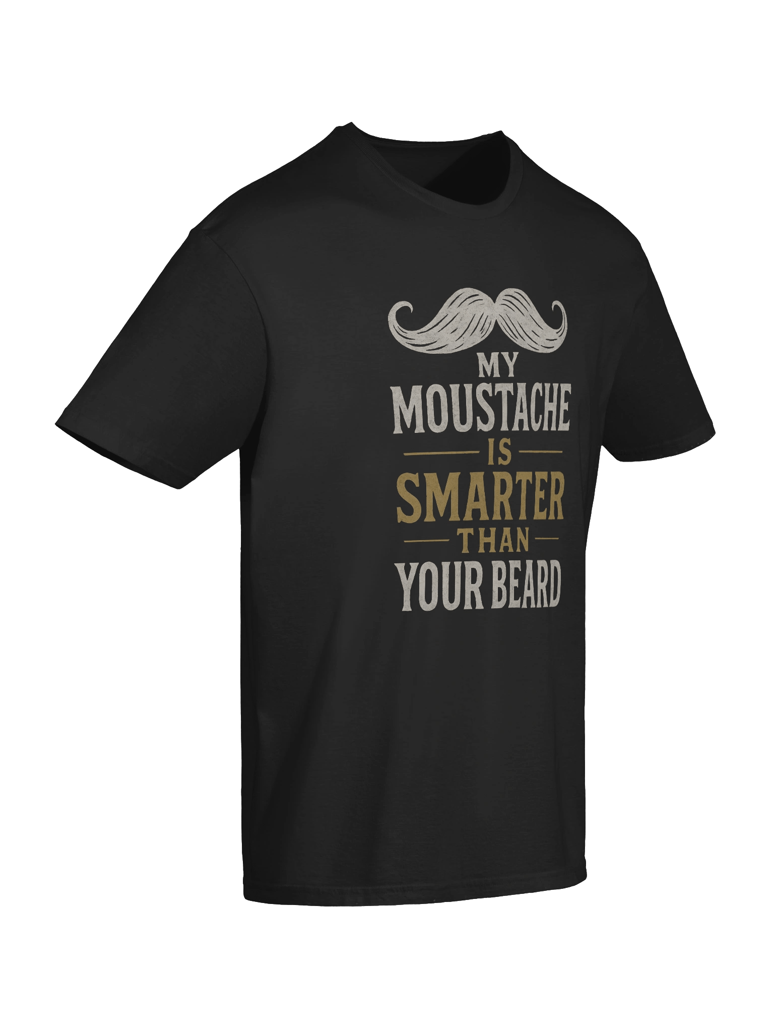 The "Smarter Moustache" Tee: Unleash Your Movember Swagger product image (11)