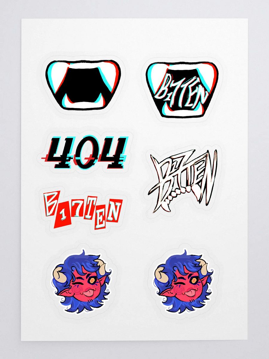 FANGZ STICKER SHEET product image (3)