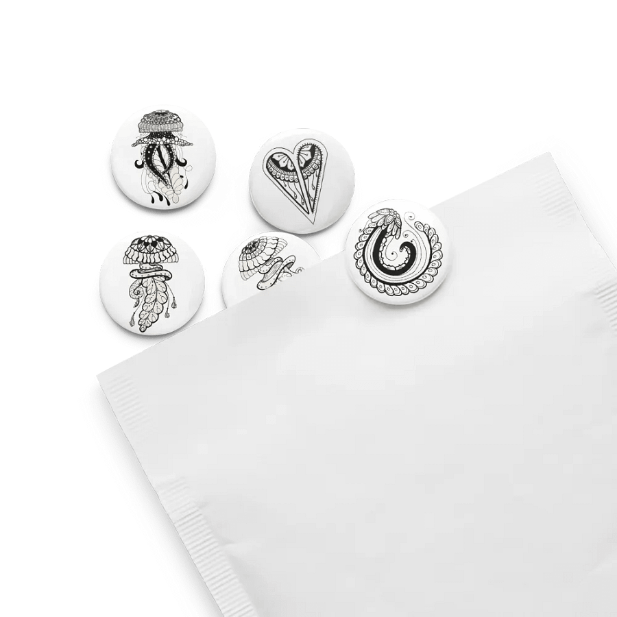 ElegantJellyfishPinButtonSet product image (13)