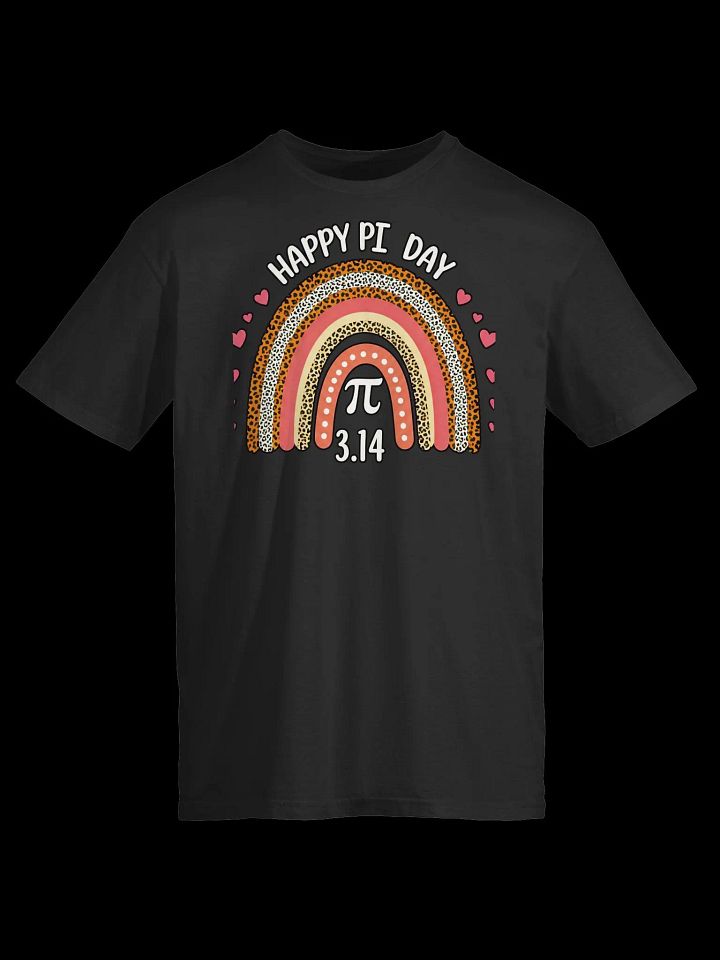 Math Lover-Happy Pi Day-Rainbow Pi T-Shirt product image (6)
