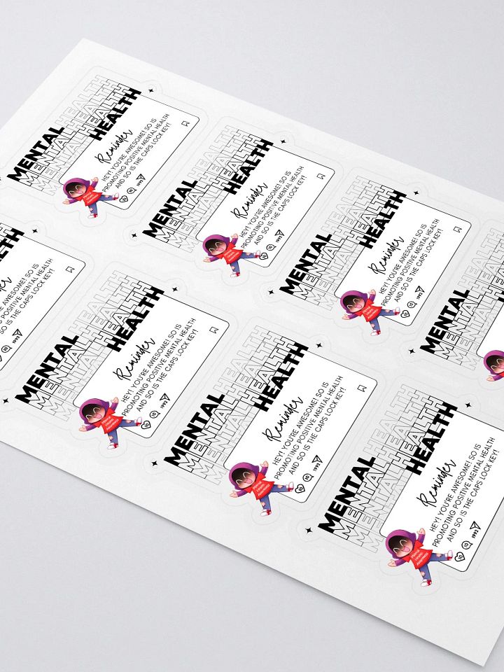 Mental Health Awareness Sticker Sheet product image (2)