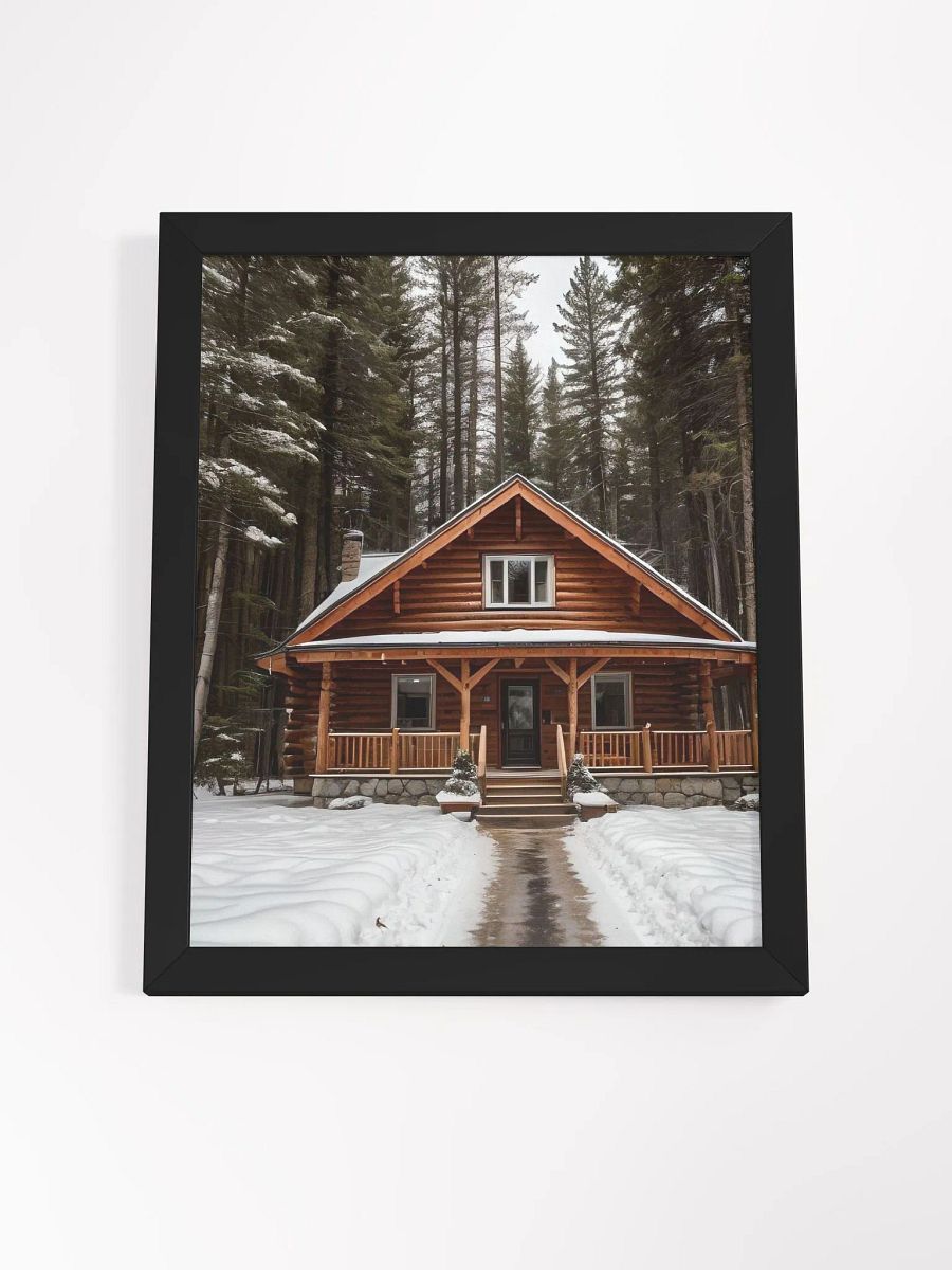 Cabin In Winter Snow product image (59)