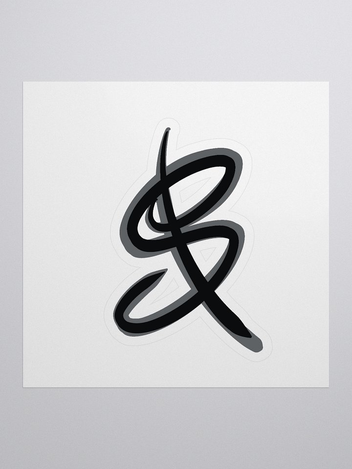 Signature Logo Kiss Cut Stickers product image (1)