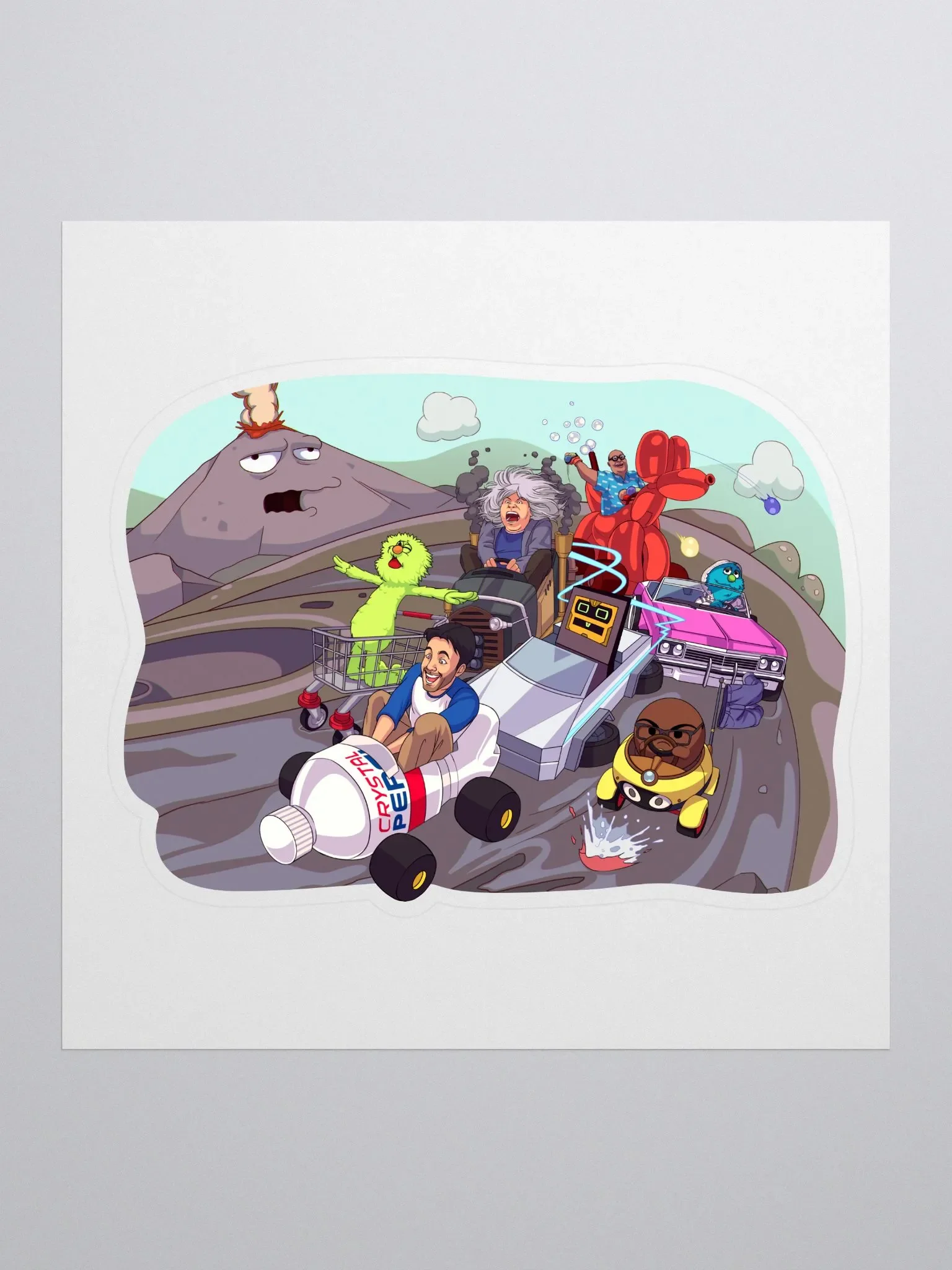 Mr. DeMaio Kart Sticker! product image (1)