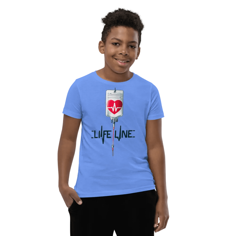 Lifeline Heartbeat Youth T-Shirt product image (24)