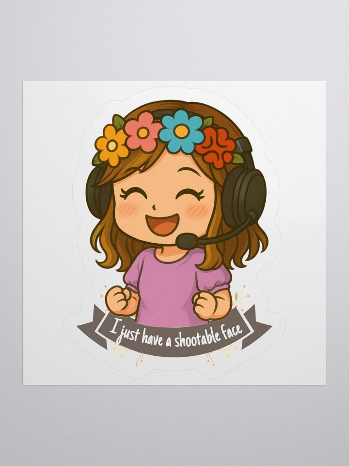Squishy my face sticker product image (2)