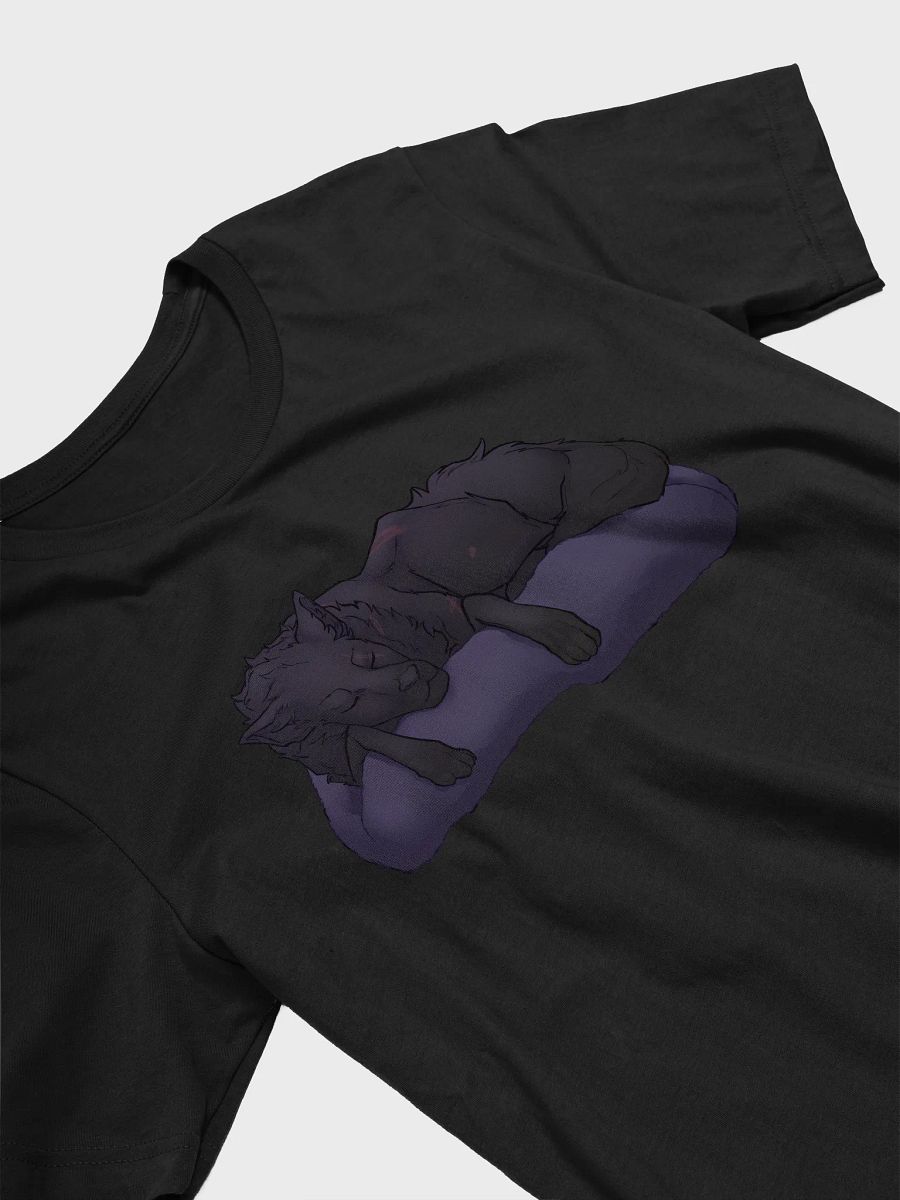 "The Slumbering Wolf" Simple Supersoft T-Shirt product image (3)