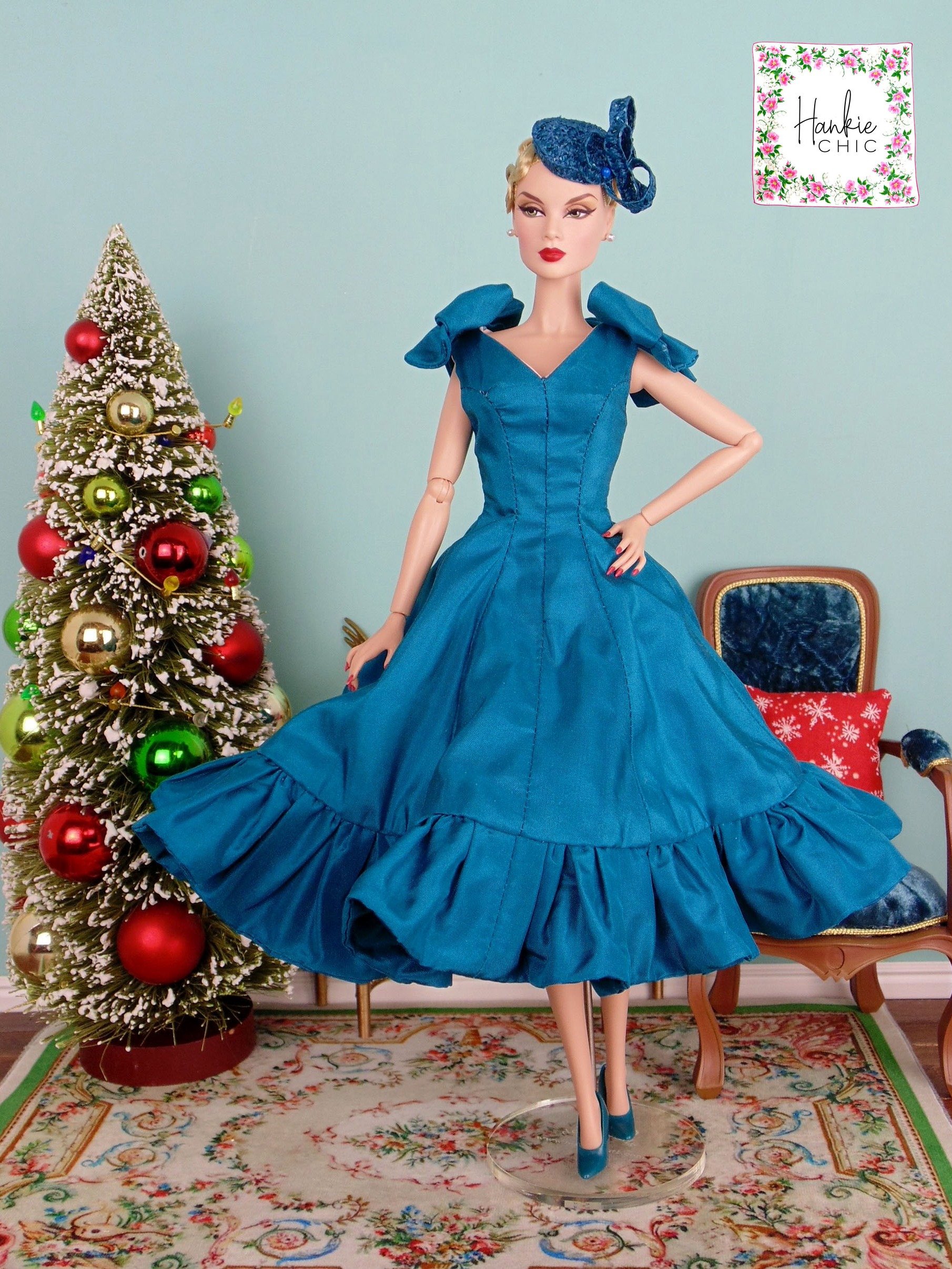 Dancing Princess sewing pattern for 12" fashion dolls product image (4)