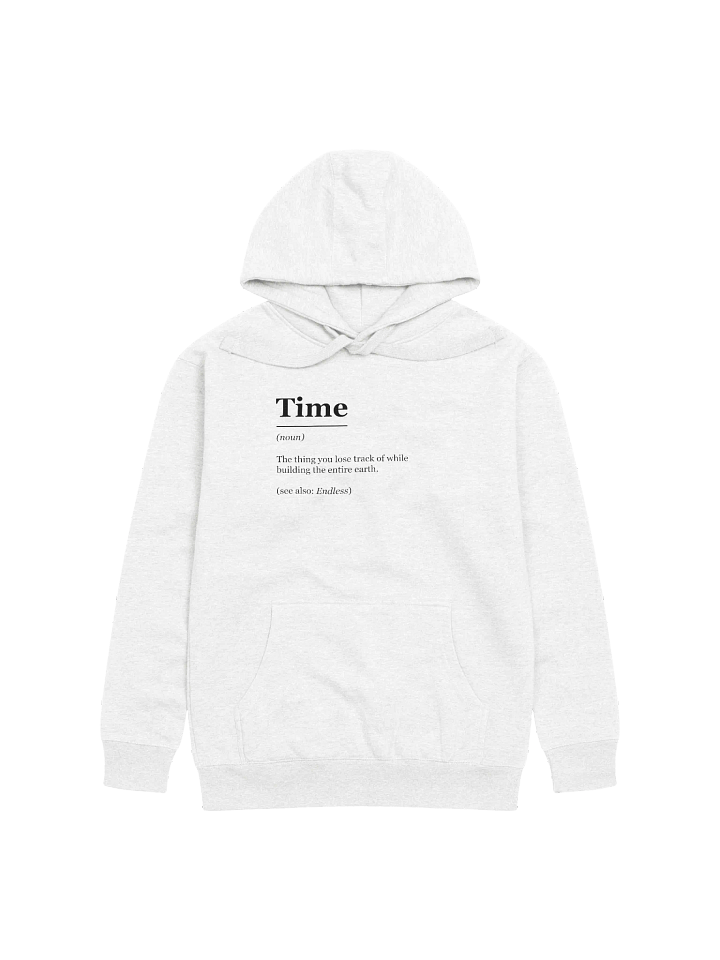 "Time: Defined" Hoodie product image (1)
