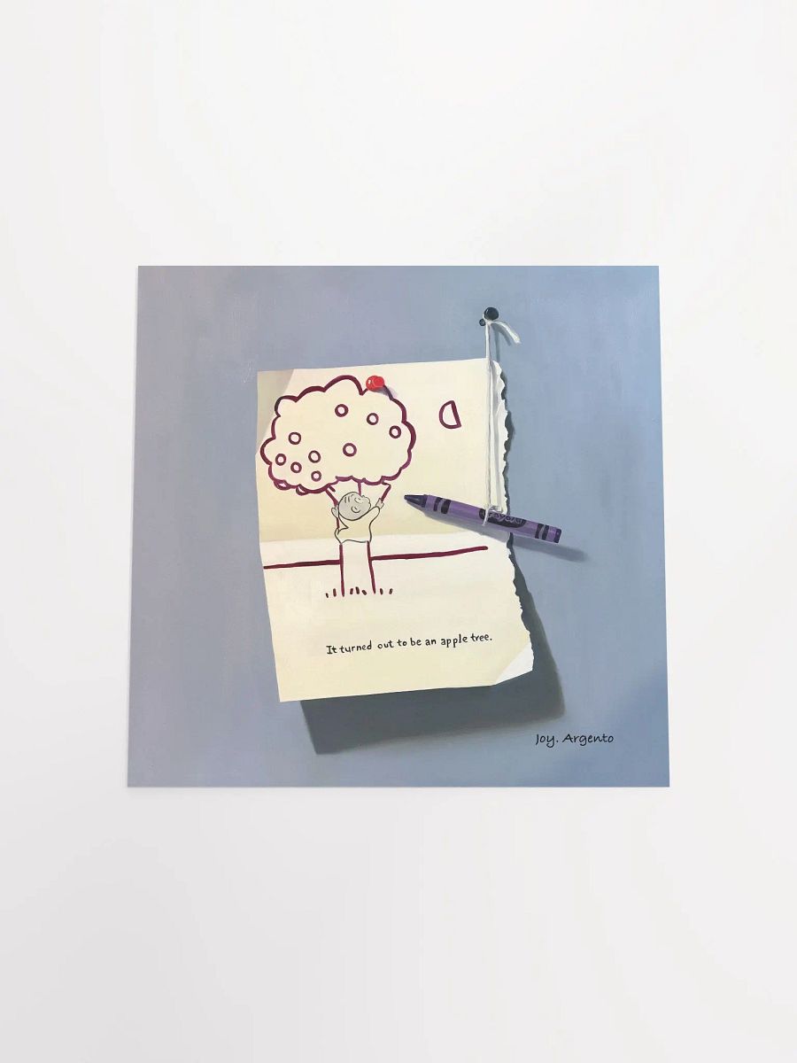 The Purple Crayon Print product image (4)