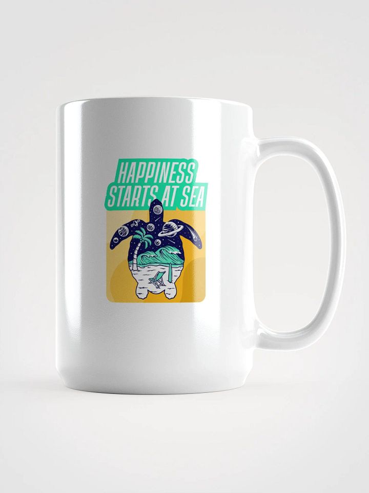 Celestial Turtle Shell Mug | Happiness starts at sea product image (1)