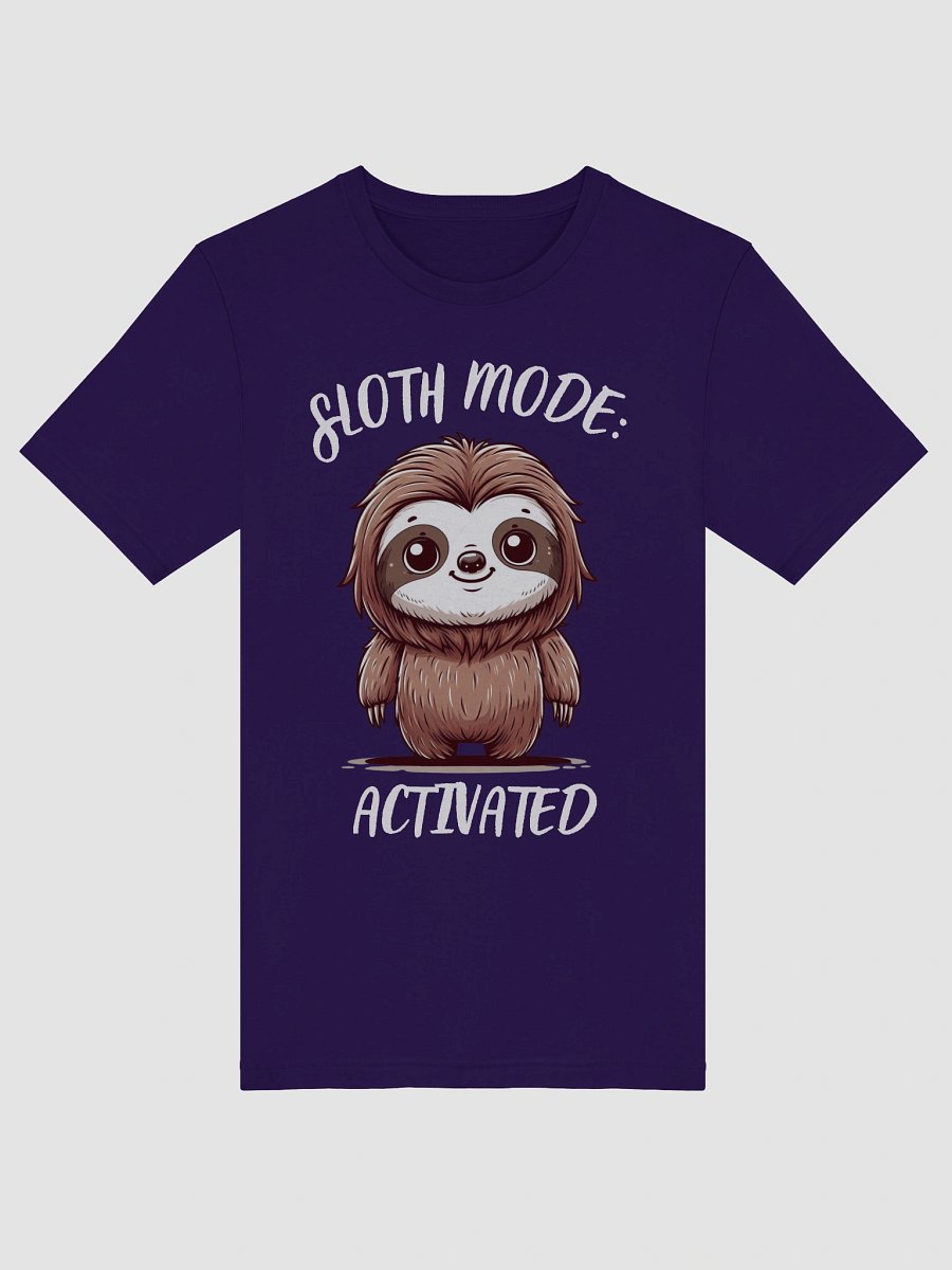 Cheerful Sloth Cartoon T-Shirt product image (45)