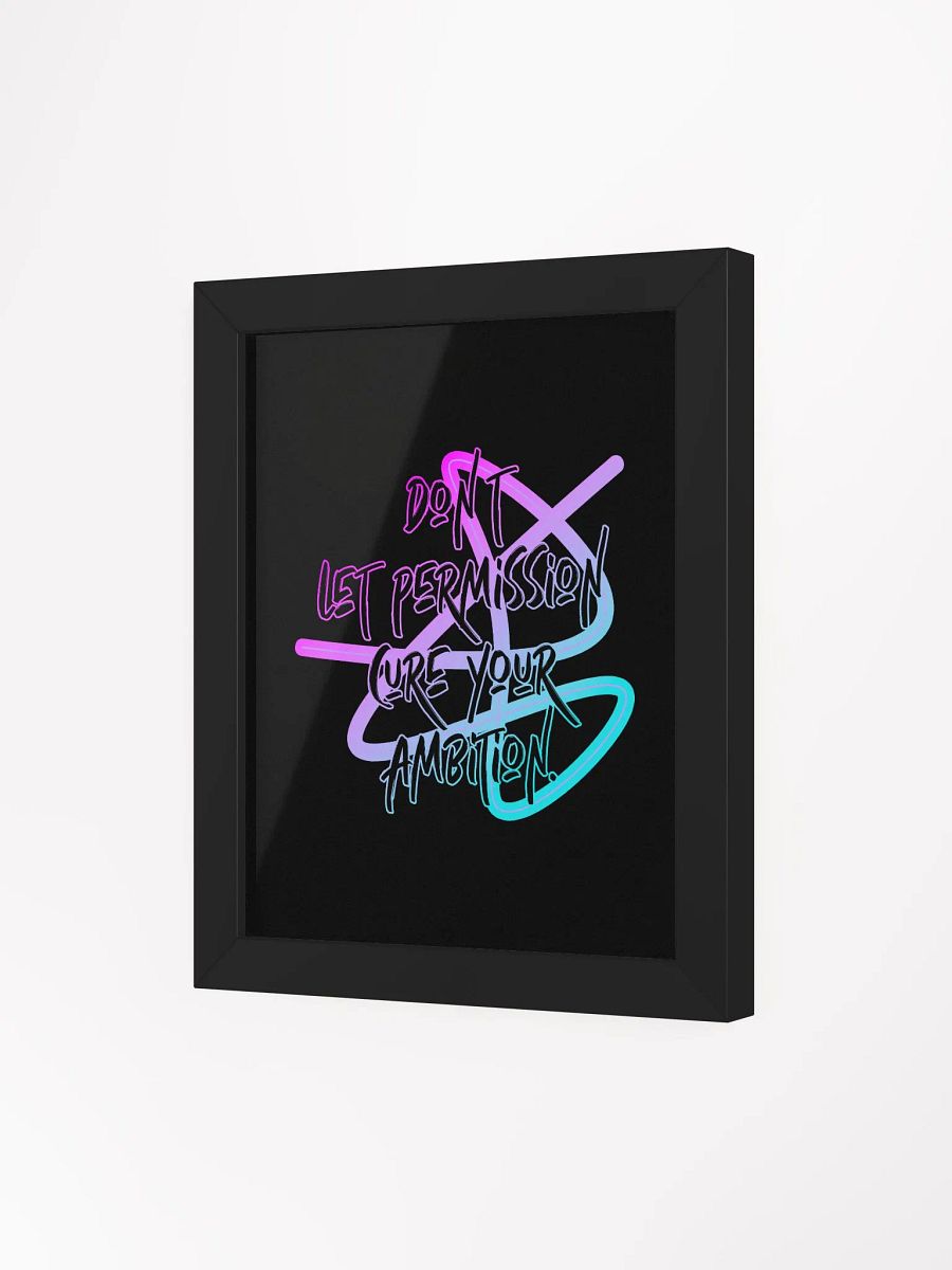 Ambition Framed Poster product image (58)