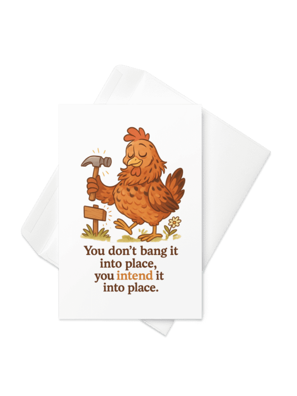 Intend It Into Place - Card product image (3)
