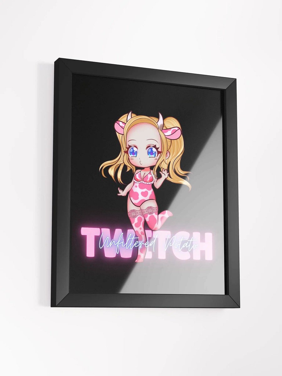 Chibi Cow-Print Twitch Poster product image (8)