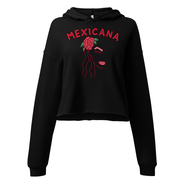 Mexicana Rose Crop Hoodie product image (1)