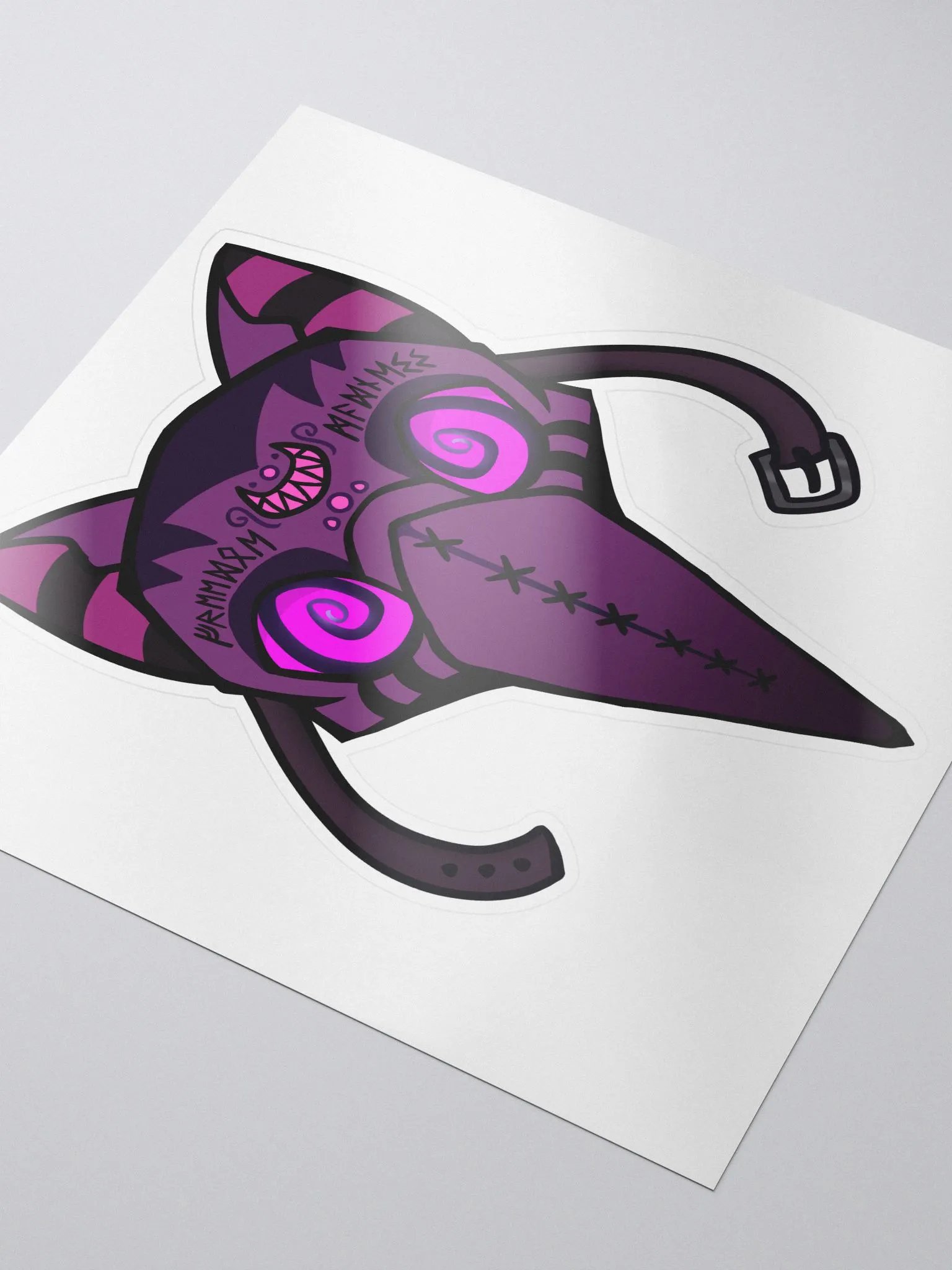 Cult of the Grinner Mask Sticker product image (3)
